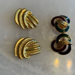 Vintage shoe clips- 2 pair
